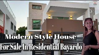 modern style house/luxury design home for sale/LUXURY RESIDENTIAL Bayardo Puerto Plata