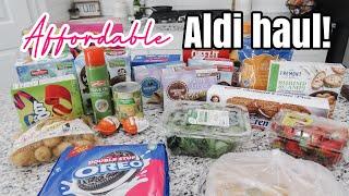 AFFORDABLE ALDI GROCERY HAUL | BUDGET FRIENDLY GROCERY HAUL