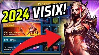 BEST BUILD FOR VISIX THE UNBOWED IN 2024! | RAID: SHADOW LEGENDS