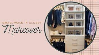 How to Organize a Small Walk-In Closet