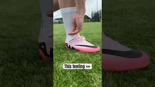 That new boots feeling  Nike Mercurial Vapor XV #footballshorts #footballboots #nike #nikefootball