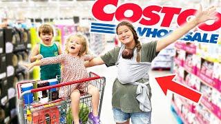 Newborn's First Time at Costco! | Newborn Costco Haul!