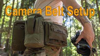 Tactical Camera Bag and Lens Pouches by Tasmanian Tiger