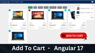 Add to Cart in Angular | Angular 17