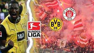 DORTMUND VS ST. PAULI HIGHLIGHTS | TRAUMTOR UND SPANNUNG PUR | BUNDESLIGA STADIONVLOG ️