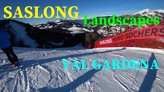 SASLONG, Landscapes, Val Gardena, Santa Cristina, Trentino, World Cup,Super G,Downhill,Skiing Sciare