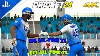 You Won’t Believe What Rohit & Gayle Did Together!  - IPL XI vs BBL XI! - Cricket 24 4K PS5