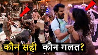 Bigg Boss 18 Today Episode Promo Sara Or Karan Wrong or Right #bb18