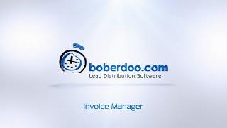 How To Do Invoicing | boberdoo Lead Distribution System