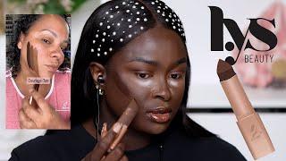 The Darkest Stick Bronzer Shade I Know Of - LYS No Limits Bronzer Stick | Ohemaa Bonsu