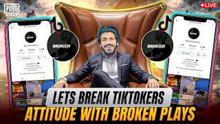 AJJ PUBLIC DEMAND PR WORLD FASTEST PLAYER BROKEN PLAYS K SATH ALL TIKTOKER+YOUTUBER CUSTOM ROOM