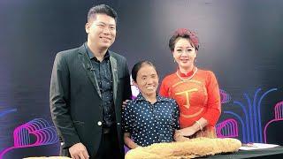 Bà Tân "vê lốc" tiếp tục lên vtv3 Làm món bánh mỳ siêu cay khổng lồ