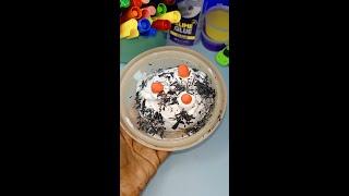 Homemade Black forest cake  Slime #shorts #trending #viral