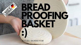 Bulka Bannetom Bread Proofing basket 9" - German made