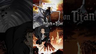 Eren X founding Titan vs attack on Titan #anime #shorts