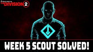 All Week 5 Scout Solutions – Crossroads Manhunt Guide | The Division 2