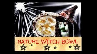 ME MAKING A NATURE WITCH BOWL #witch #nature #pentagram #temu #witchcrafting