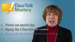 Accent Reduction with Clear Talk Mastery