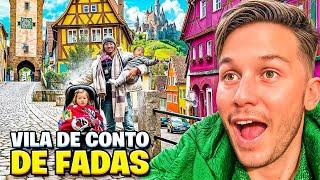 VISITAMOS uma VILA de CONTO DE FADAS na EUROPA ! | Família Galactica