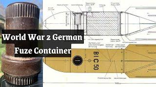 World War 2 German Fuze Container