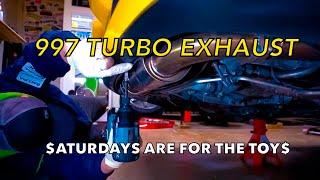 PORSCHE 997 Turbo EXHAUST DIY