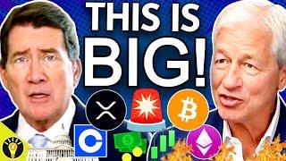 HISTORIC! SENATE PASSES STABLECOIN LEGISLATION BILL! JPMORGAN LAUNCHES TOKEN ON COINBASE'S BASE!