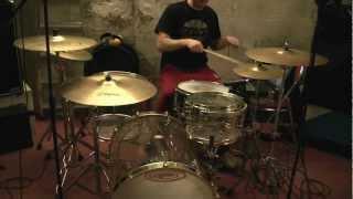 Test sound Ocdp drum "travis Barker" + pearl sensitone elite brass