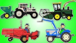 Farmer Compilation - One Hour - Construction and Application of Agricultural Tractors