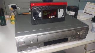 VENDA VÍDEO CASSETE PHILIPS VR799 ESTEREO 6 CABEÇAS ( SVHS )  + CONTROLE #casadovintagepaulohefko