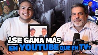 Gonzalo Núñez: ¿Se gana más en YouTube que en TV? - Entre Ceja y Ceja T3:E05 (Segunda Parte)