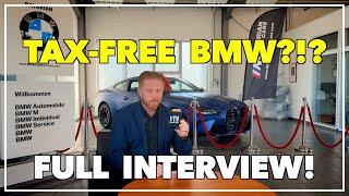 Tax Free Cars: Are BMW prices in Germany cheaper for US military? Bavarian Motor Cars Full Interview