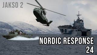 Nordic Response 24 osa 2: Leopardit hyökkää, SKVJ viivyttää ja rannarit tekee maihinnousun (ENG SUB)