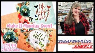 Make It Monday features an amazing value priced bundle by 49 & Market on at Scrapbooking Made Simple