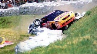 Joe Nemechek Crashes