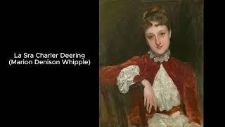 SARGENT SINGER, RETRATOS FEMENINOS DEL RETRATISTA AMERICANO DE LA ELEGANCIA EN EUROPA.