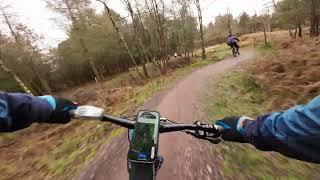 Cannock Chase including a quick whizz around Perry's Trail with 118. Filmed With DJI Osmo Action 3.