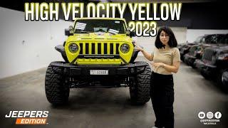 High velocity JEEP WRANGLER 2023  Jeepers Edition