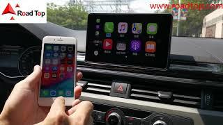 Road Top CarPlay Interface installation on Audi A4 A5 S4 S5 2016-2019