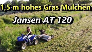 Jansen AT 120 mäht 1,5 m hohes Gras