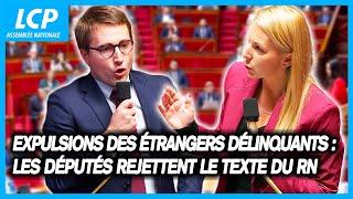 Expulsions des étrangers délinquants : le texte du Rassemblement national rejeté par l'Assemblée