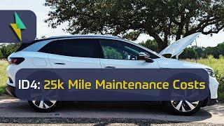 How Expensive are VW ID4's Maintenance Costs? (25k miles)