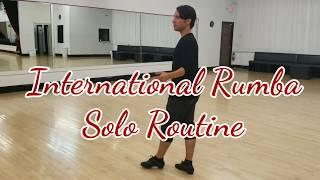 International Rumba: Class Solo routine