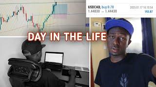 Day in the Life of a Forex Trader || STARTED THE YEAR NICELY!!