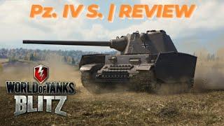 Pz. IV S. | Review | Guide | How to play | WOTB WOTBLITZ World of tanks blitz Kpfw. Schmalturm