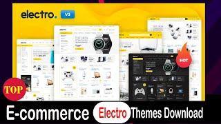 Electro Multivendor E-commerce Premium  Themes Download and install