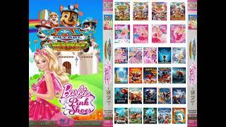 Paw Patrol: Dino Rescue Barbie In The Pink Shoes DVD Menu 2024 Music