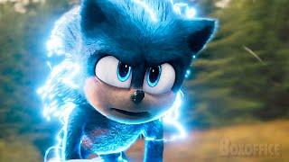 Everytime Sonic unleashes his SUPERPOWERS in the Sonic Movies Trilogy (Best Scenes)  4K