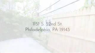 1151 S 52nd St - West Philly real estate