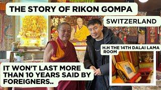 H.H THE DALAI LAMA ROOM || the story of Rikon gompa || swiss || Tibetan vlogger || bir || India ||