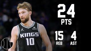 Domantas Sabonis Highlights | Clippers vs. Kings | 22nd Nov 2024